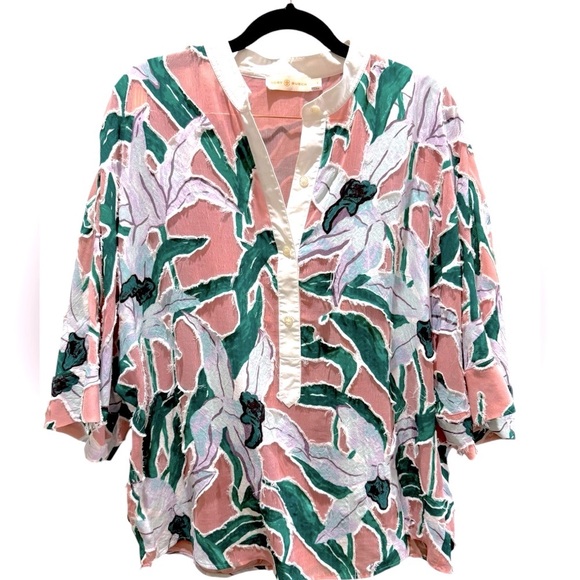 Tory Burch sample blouse size 4 in excellent like-new condition - Picture 1 of 10